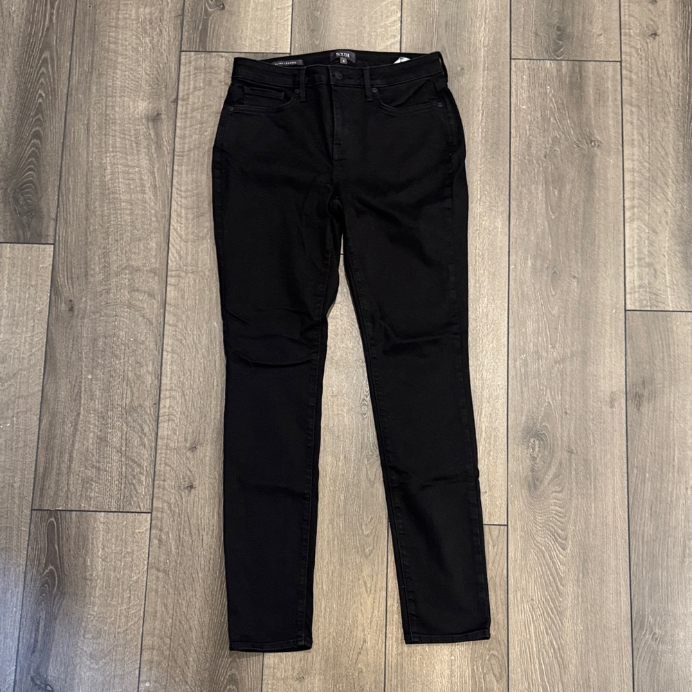 NYDJ Women's Black Skinny Jeans